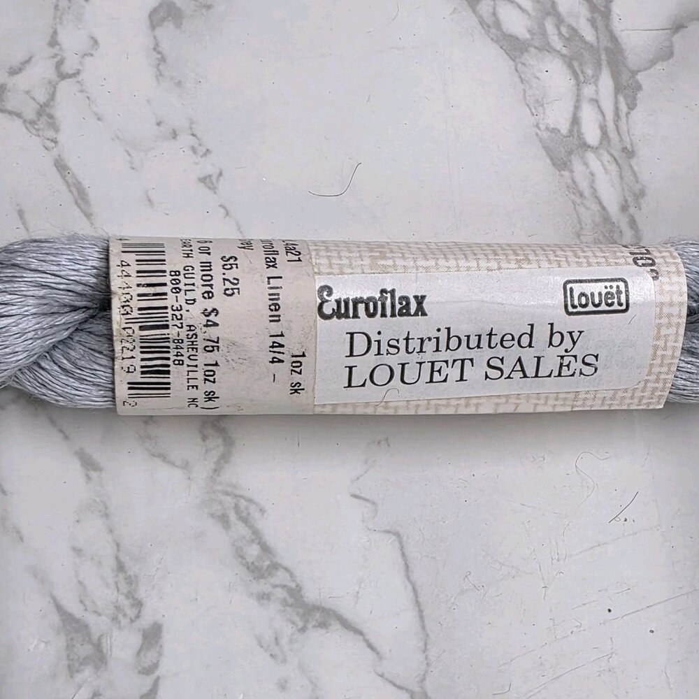 Vintage Mohair Wool Yarn Thread Cone Spool BROWN and skein Euroflax LINEN Thread - Picture 12 of 16